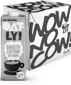 Oatly Bebida de Avena Barista Edition 1 L (Paquete de 6)