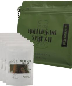 Mezcla de Especias para Vino Caliente Orgánico, Ingredientes Secos 100% Naturales, Vegana y Sin Gluten, Ideal para Preparar Bebidas Caseras y Saludables para Las Fiestas.(Classic 18g*6)