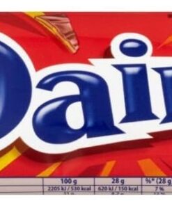 Daim - Barrita de chocolate con caramelo crujiente - 28 g - Pack de 10 unidades