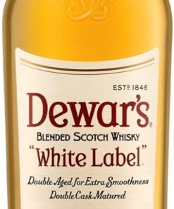 Dewar's White Label Blended Scotch Whisky, 40% ABV, 70cl / 700ml, Acabado en Barricas de Roble Seleccionadas