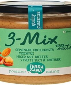 Terrasana 3Mix, Crema De Frutos Secos (Sin Cacahuete) 250 G 250 G 500 ml