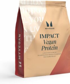 Myprotein Impact Vegan Protein, Sabor Vainilla, 1kg, 24g de Proteína Vegetal, 33 porciones