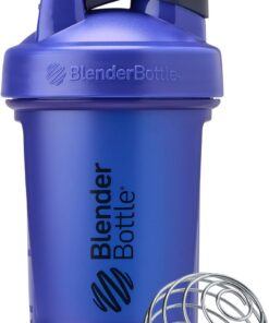 BlenderBottle Botella mezcladora clásica V2 perfecta para batidos de proteínas y preentrenamiento
