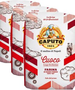 Caputo Cuocco Harina de Trigo Tipo '00', 1 kg (Paquete de 3)