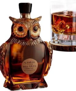 Decantador De Licores 250 ml En Forma De Con Alta Transparencia | Jarras de cristal para papá Novio abuelo tío hombre y reunión fiesta Navidad edad