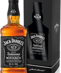 Jack Daniel's Tennessee Whiskey Old No.7, Estuche regalo - 700 ml