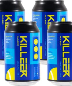 Killeer Beer, la cerveza perfecta para los jugadores de pádel, 4 latas de 330 ml