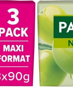 Palmolive Moisture Care Olive Jabón en pastilla con extractos de oliva 3 unidades x 90g | Jabón de manos enriquecido con extractos de oliva | Ultra hidratante (Paquete de 2)