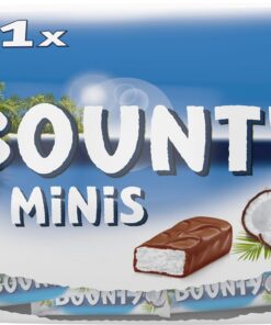 BOUNTY - Chocolate con leche y cocos – 11 minibarritas, bolsas de 333 g