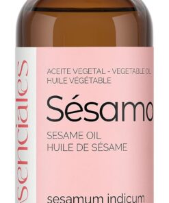 Essenciales - Aceite Vegetal de Sésamo,100% Puro y Natural, 100 ml | Aceite Vegetal Sesamum Indicum, 1ª Presión Frío