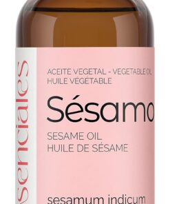 Essenciales - Aceite Vegetal de Sésamo BIO, 100% Puro y Certificado ECOLÓGICO, 100 ml | Aceite Vegetal Sesamum Indicum, 1ª Presión Frío