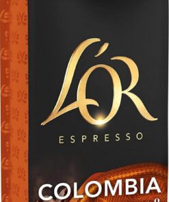 L'OR Espresso Colombia Café en Grano Natural 100% Arábica | 500g | Intensidad 8, 100% Natural