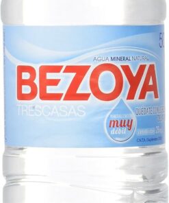 Bezoya Agua Mineral Natural Botella 50cl - [Pack de 12]