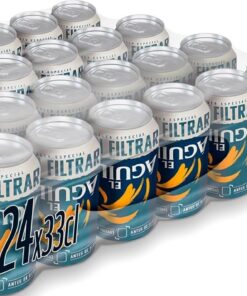 El Aguila Sin Filtrar Cerveza Lager Especial Pack Lata, 24 x 33cl