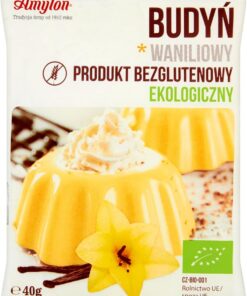 PUDÍN DE VAINILLA (SIN GLUTEN) BIO 40 g - AMYLON