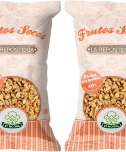 EL NOGAL Frutos Secos Piñón Crudo en Bolsa, 80 G (Paquete de 2)