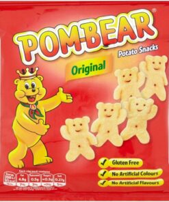 Pom-Bear Snacks Potato original 19g (paquete de 36 x 19g)