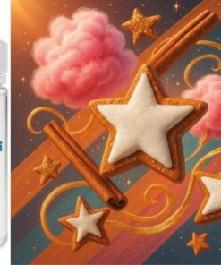 SweetStar - Algodón de azúcar Estrella de canela Aroma Concentrado - Vegano - Sasami - 10ml