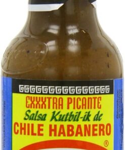 El Yucateco Pack 2x120 ml, Salsa Habanera Kutbil-Ik XXXtra Hot en Caja de Cartón.