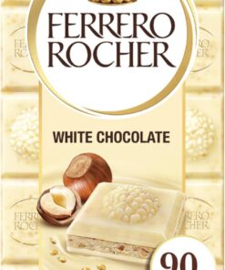 Chocolate Ferrero | Avellana Blanco | Ferrero Chocolate | Tableta De Chocolate Ferrero | 90 Gramo Total