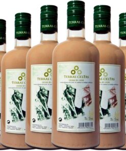 Crema de Licor Terras Celtas Crema de Orujo 70 cl (Caja de 6 Botellas de 70 cl)
