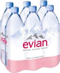Evian Premium Pet - Paquete de 6 Unidades (6 x 1 kg)