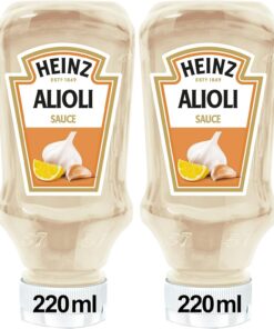 Heinz Salsa Alioli Bocabajo 220ml (Paquete de 2)