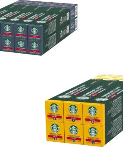 STARBUCKS by Nespresso Pack de Cafés Descafeinados, Espresso Roast y Blonde Espresso Roast, 100 + 60 Cápsulas (160 Cápsulas)