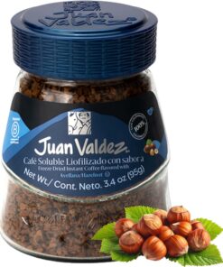 Juan Valdez® Café Con Avellana a Soluble Liofilizado, 95g