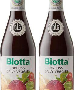 Biotta Breuss | Jugo de verduras | 100% BIO | 500 ml (Paquete de 2)