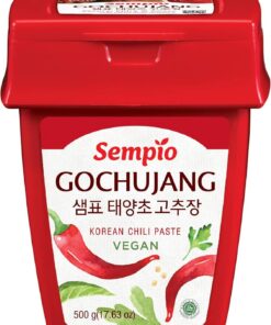 Sempio Gochujang, Pasta de Chile Picante Coreana 500 g | Pasta de chile coreana dulce, salada y picante. Ideal para tteokbokki, bibimbap, BBQ, marinados, salsas y dips.
