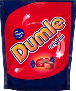 Fazer Dumle Original - Chocolate con leche con caramelo suave - Bolsa - (Finlandia)