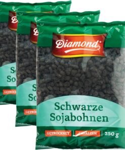 Cocinista Alubia negra fermentada y deshidratada - 250g (Paquete de 3)