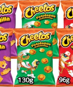 Pack Cheetos Pandilla 2x75gr, Cheetos Sticks 2x96gr, Cheetos Pelotazos 2x130gr