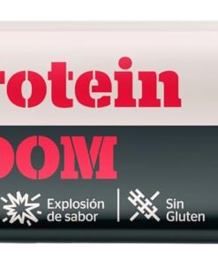 NUTRISPORT - Barritas Proteína Protein BOOM 24 Uds | Proteínas para Masa Muscular con Vitamina C y B6 | Energy Protein Bar Gym | Suplemento Deportivo Cookies Cream
