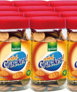 Gullón Galletas Saladas Mini 350G - [PACK de 12] Total: 4,2 kg