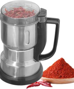 Molino de especias eléctrico de polvo fino, molino de café eléctrico,Molinillo de polvo de acero inoxidable Molinillo de especias eléctrico - Pequeña amoladora en seco para picadora de alimentos para