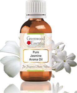 Greenwood Essential Aceite de aroma de jazmín puro (adecuado para difusor de aroma) 100% natural de grado terapéutico, 30 ml (1 oz)