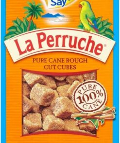 Beghin Say La Perruche Pura De Caña De Cubos De Corte Basto (500g) (Paquete de 2)