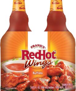 Frank's Redhot Buffalo Wing Sauce 680 ml (Pack of 2)