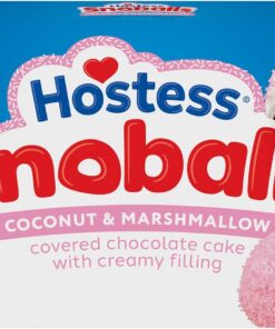 Hostess Snoballs, pastelitos de chocolate y malvavisco en formato de 6 piezas