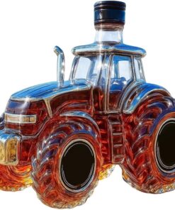 Botellas de licor 300 ml dispensador de alcohol para mesa | Botella de cristal para vodka para fiestas familiares, fiestas, Navidad, bodas y restaurantes