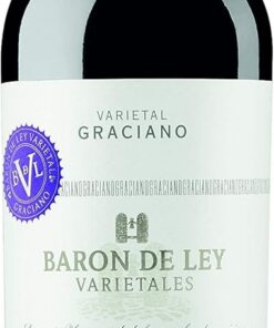 Baron de Ley Varietal Maturana, Vino Tinto DOC Rioja, Variedad Maturana, Cuerpo y redondez, Botella 750 ml (Paquete de 6)