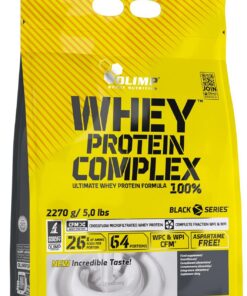 Olimp Sport Nutrition Proteína Whey Protein Complex 100% con Sabor Fresa - 2.27 kg
