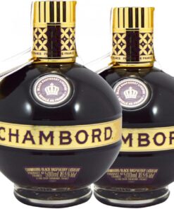 Licores Marie Brizard Chambord Royale Botella Medium 50 cl (Caja de 2 Botella Medium de 50 cl)