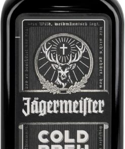 JÄGERMEISTER - Cold Brew Coffee 700 ml, Licor de Hierbas Premium, con 56 Hierbas Naturales y Café Arábica