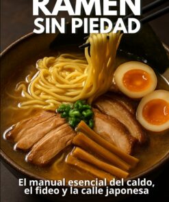 Ramen Sin Piedad: El manual esencial del caldo, el fideo y la calle japonesa (Crudo y Sin Filtro)