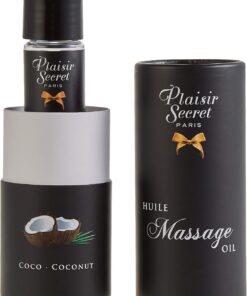 Aceite de Masaje Erótico Plaisirs Secrets 59 ml Coco