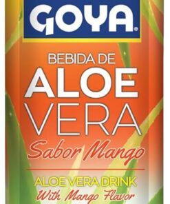 Goya Bebida Aloe Vera Mango 500 ml, Contiene 30% de Aloe Vera Puro para Beber, Ideal para un Estilo de Vida Saludable (Paquete de 6)