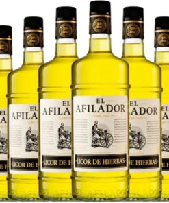 Licor de hierbas El Afilador El Afilador Botella Misil 1 L (Caja de 6 Botella Misil de 1 L)